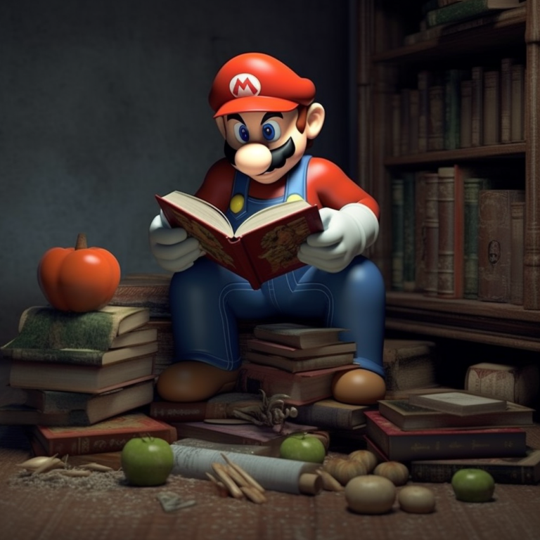 What if books came after games?